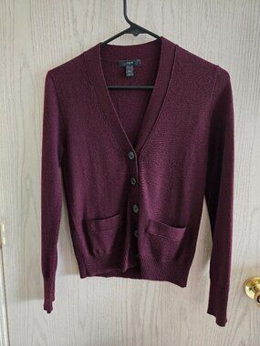 J Crew wool cardigan sweater xxs